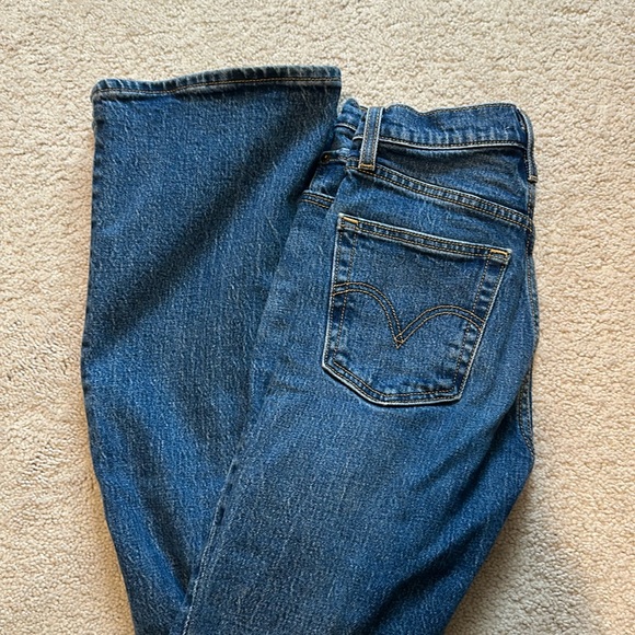 High wasted ribcage boot Levi size 23 jeans blue Atrizia - Picture 1 of 2